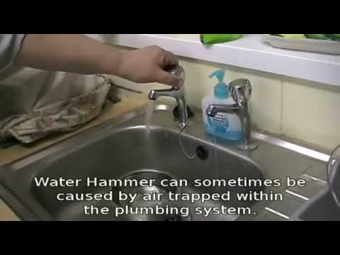 Youtube: Water Hammer and the Haunted Tap