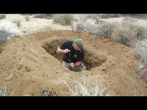 Youtube: How To Make A Marine Corps Fighting Hole