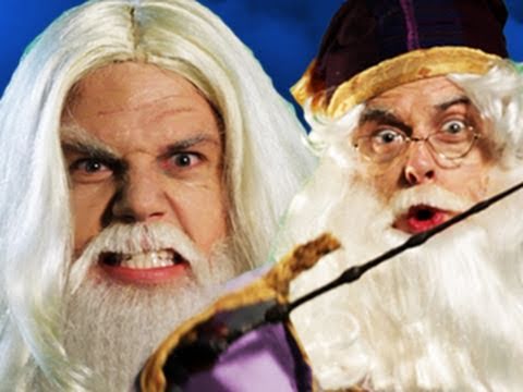 Youtube: Gandalf vs Dumbledore. Epic Rap Battles of History