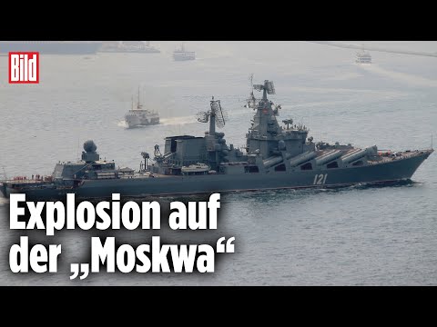 Youtube: „Moskwa“ explodiert: Wichtigstes Schiff der Russen-Flotte kampfunfähig | Ukraine-Krieg
