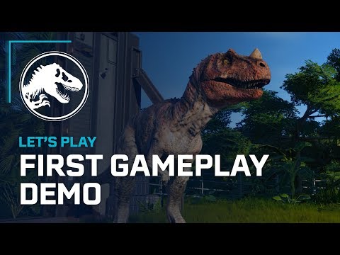 Youtube: Jurassic World Evolution - First Official Gameplay Demo