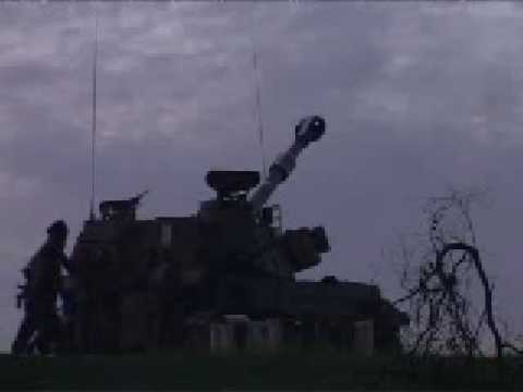 Youtube: IDF Firing Artillery Rounds Clearing The Way For Ground Assault Offensive Gaza