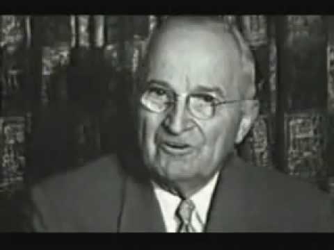Youtube: Harry Truman UFO Admittance