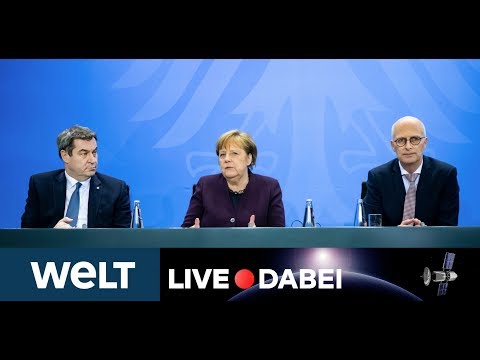 Youtube: CORONAVIRUS: Tag der Entscheidung - Statement von Kanzlerin Merkel nach Corona-Schaltkonferenz