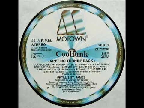 Youtube: Phyllis ST. James - Ain't No Turnin' Back (1984)