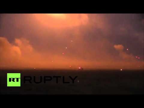 Youtube: Ukraine: DPR perform military drills near Ilovaisk, Donetsk