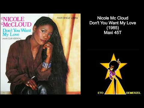 Youtube: Nicole Mc Cloud - Don't You Want My Love (1985)