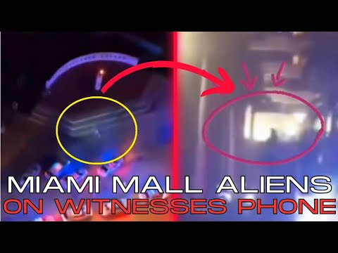 Youtube: NEW Miami Mall Alien Footage We've Been Waiting For | Footage From WITNESSES PHONE