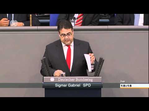 Youtube: Sigmar Gabriel zum ESM und Fiskalpakt