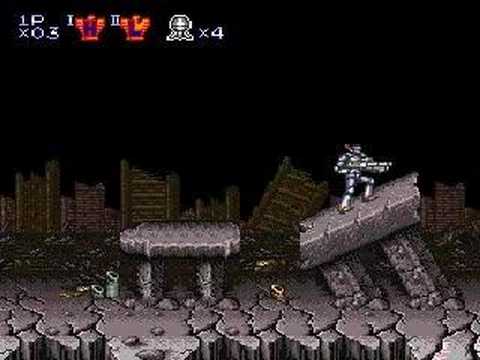 Youtube: SNES Super Probotector - Level 1