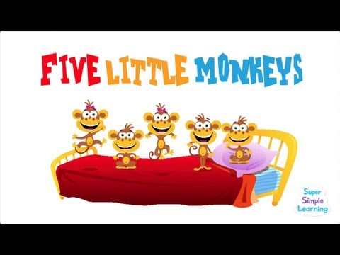 Youtube: Five Little Monkeys | Super Simple Songs