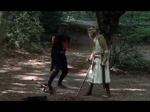 Youtube: Monty Python - The Black Knight - Tis But A Scratch