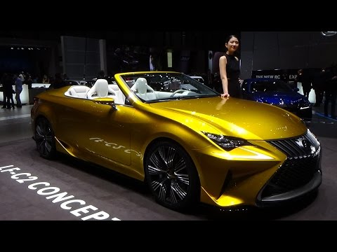 Youtube: 2016, Lexus LF-C2 Concept, 2015 Geneva Motor Show