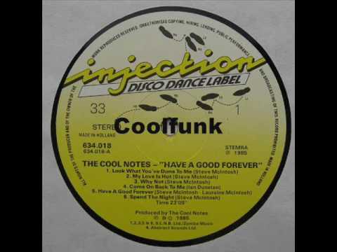 Youtube: The Cool Notes -  Look What You've Done To Me (Brit-Funk 1985)
