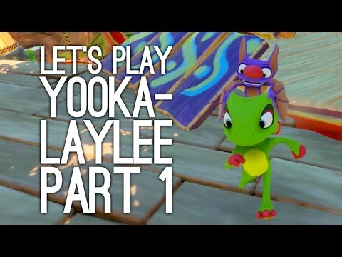 Youtube: Yooka Laylee Gameplay: Let's Play Yooka-Laylee (Part 1/2) - Bat Ship Crazy