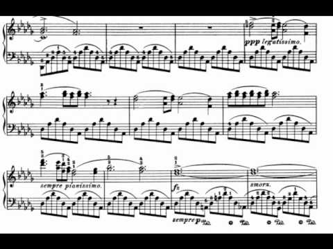 Youtube: F. Chopin : Nocturne op. 9 no. 1 in B flat minor (Rubinstein)