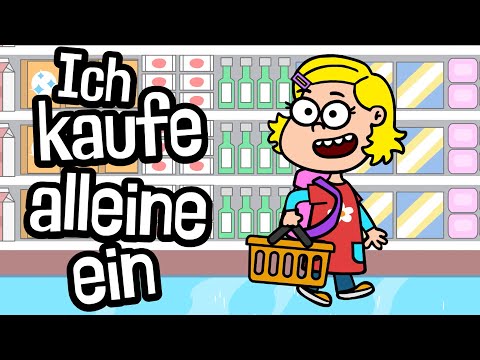 Youtube: ♪ ♪ Kinderlied Einkaufen - Ich kaufe alleine ein - Kinder werden groß - Hurra Kinderlieder