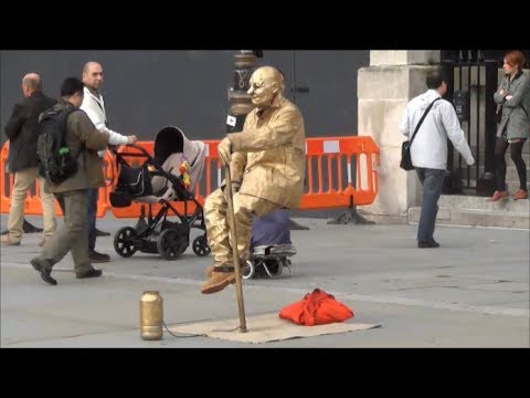 Youtube: The Floating and Levitating Man.  TRICK REVEALED (step-by-step) !