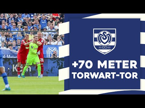 Youtube: Das Torwart-Tor von Vincent Müller aus über 70 Metern | #SVMMSV| ZebraFM | 21.08.2022