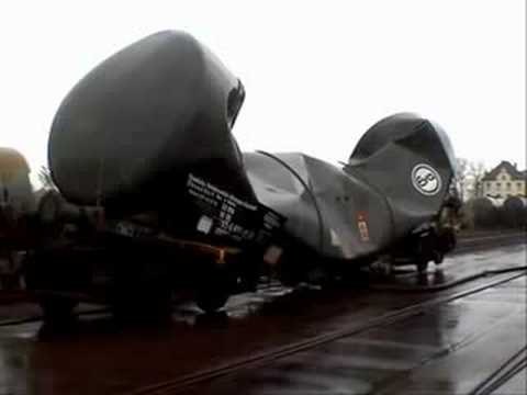 Youtube: Railroad tank car vacuum implosion