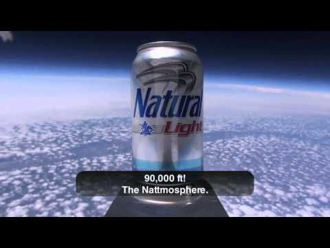 Youtube: Natural Light - First Beer in Space