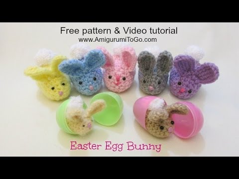 Youtube: Crochet Along Easter Egg Bunny