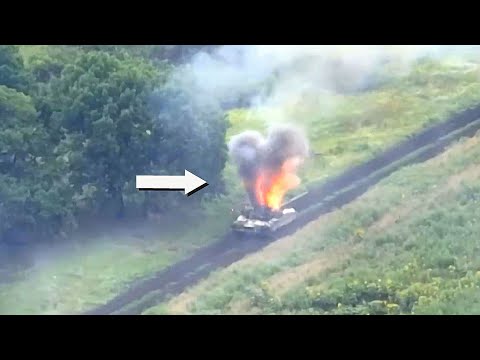 Youtube: Why does this happen to all Russian tanks? / real footage frome Ukraine