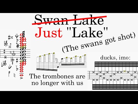 Youtube: Swan Lake except it's hunting season.