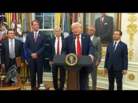 Youtube: President Trump Makes an Announcement, Oct. 10, 2025