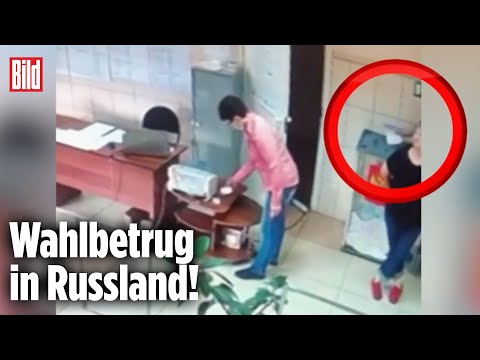 Youtube: Beweis auf Video: Dreiste Wahlfälschung in Russland