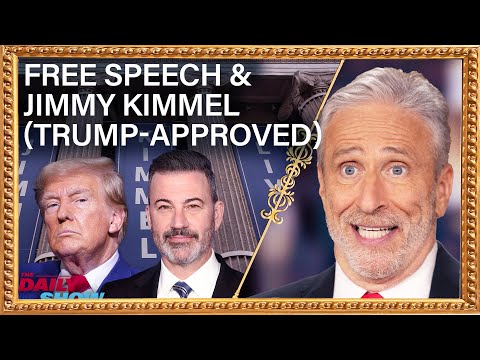 Youtube: Jon Stewart's Post-Kimmel Primer on Free Speech in the Glorious Trump Era | The Daily Show