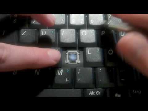 Youtube: How to replace a key on Samsung Notebook Keyboard