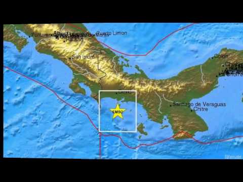 Youtube: M 6.0 EARTHQUAKE - SOUTH OF PANAMA April 2, 2014