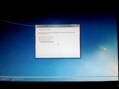 Youtube: Windows 7 Installation schnell und einfach Teil 2