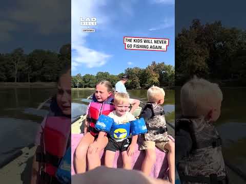 Youtube: Diese Kinder werden nie wieder angeln gehen wollen ... 🤣🐟 (🎥: CONTENTbible)