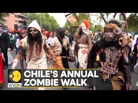 Youtube: Chile's Santiago hosts annual Zombie walk | Latest News | WION