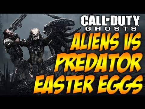 Youtube: COD Ghosts "ALIENS vs PREDATOR" Easter Eggs (AVP Ruins Movie References)