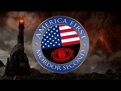 Youtube: America First, Mordor Second