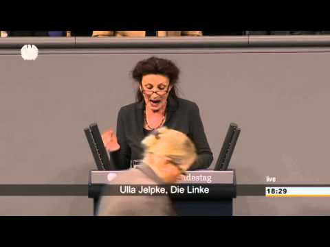Youtube: Ulla Jelpke, DIE LINKE: PKK-Verbot aufheben, politische Diskriminierung von Kurden beenden