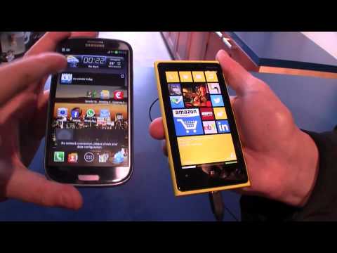Youtube: Nokia Lumia 920 vs Samsung Galaxy S3 Comparison