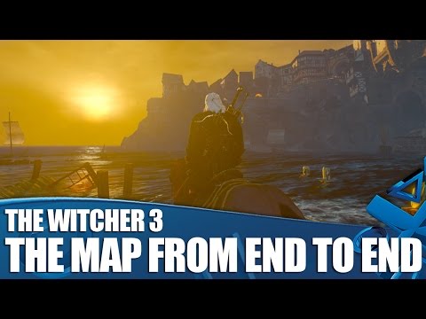 Youtube: The Witcher 3 Gameplay - The Map From End To End