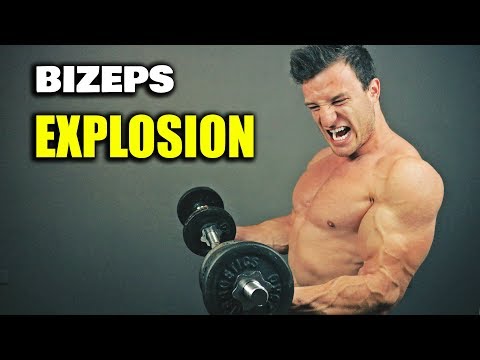 Youtube: Extremes 5 Minuten Bizeps Workout mit Kurzhanteln | MEGA PUMP EFFEKT!