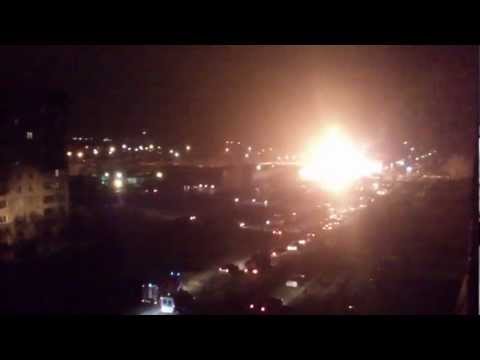 Youtube: Propane Truck Explodes at a Fuel Station [HD] in Tver, Russia 21 November 2012 [see 2:17]