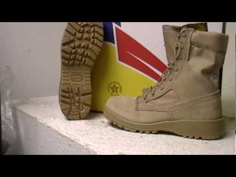 Youtube: Belleville 300 Steel Toe Army approved Military Boot