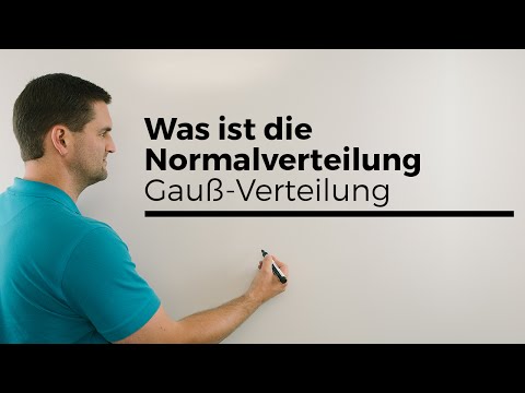 Youtube: Was ist die Normalverteilung, Gauß-Verteilung, Schaubilder, Übersicht | Mathe by Daniel Jung