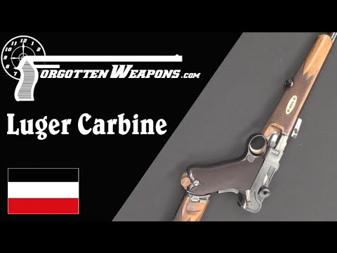 Youtube: Luger Model 1902 Carbine