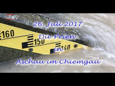 Youtube: Prien Hochwasser - Aschau im Chiemgau #Hochwasser