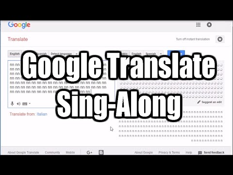 Youtube: Google Translate Game of Thrones Sing-Along