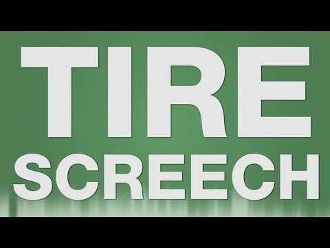 Youtube: Tire Screech - SOUND EFFECT - Tires Screeching 180 car screech Reifen quietschen SOUND