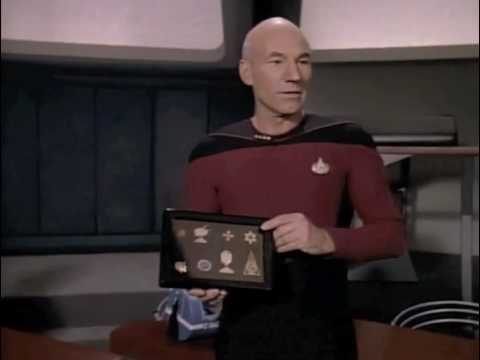 Youtube: Captain Picard unveils the iPad